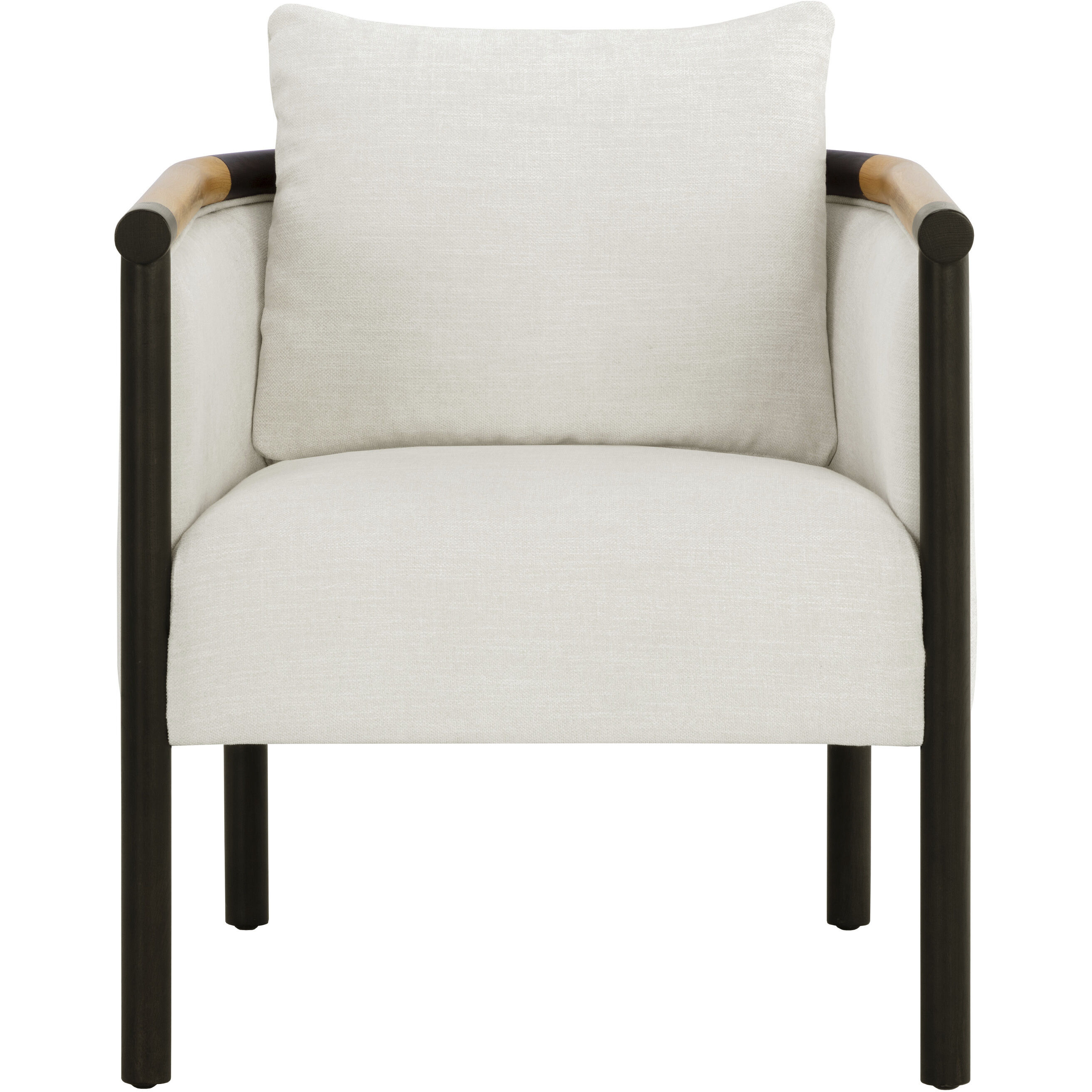 Wilder Heather Ivory Tweed Lounge Chair